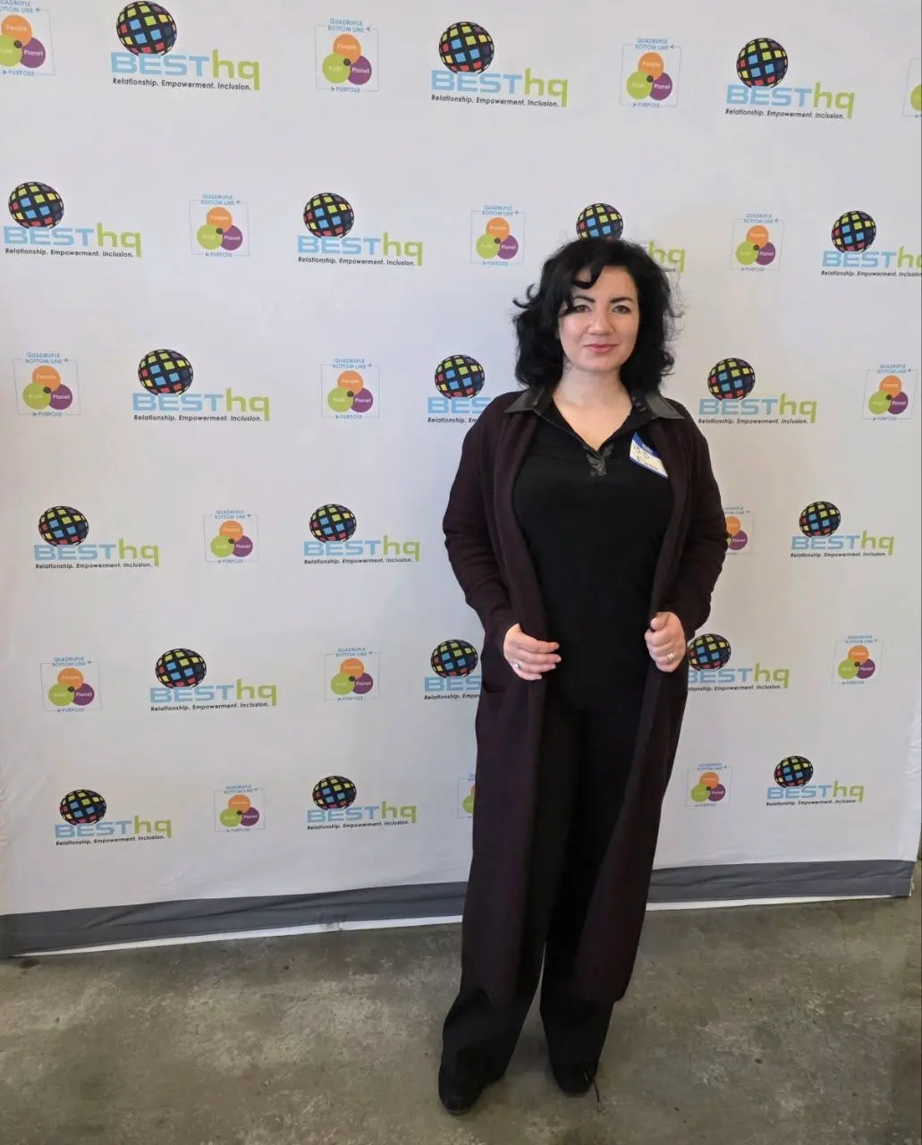 V5iD® CEO at BESThq Booth V5iD® CEO visiting BESThq stand at Business Expo West 2026