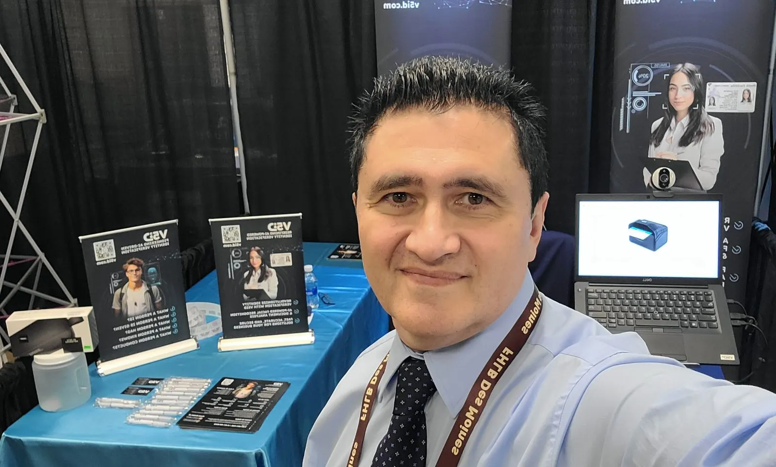 V5iD CTO Representing at the 2025 Quad-State Bankers Convention Booth